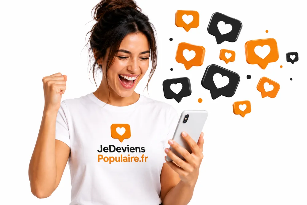 Acheter des vues TikTok : cliente de JeDeviensPopulaire.fr ravie de la croissance de son compte TikTok