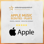 acheter des écoutes Apple Music