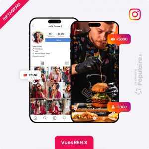 Acheter vues Instagram Reels boost portée algorithme