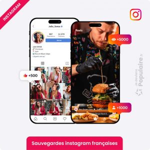 Acheter sauvegardes français Instagram signal algorithmique fort engagement