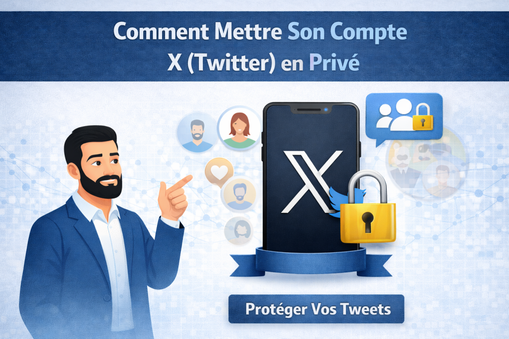 Comment mettre son compte X en privé
