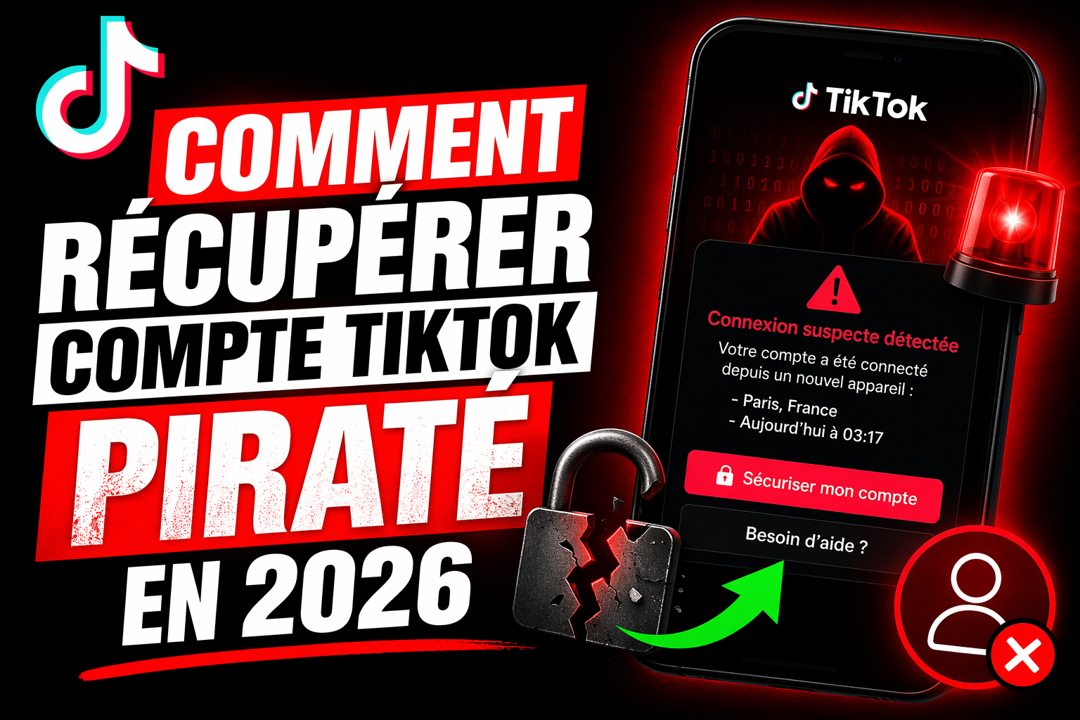Comment Récupérer un Compte TikTok Piraté en 2026