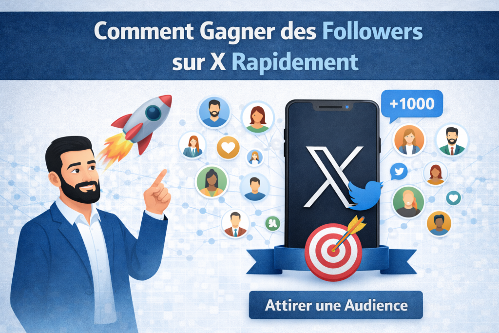 Comment Gagner des Followers sur X Rapidement