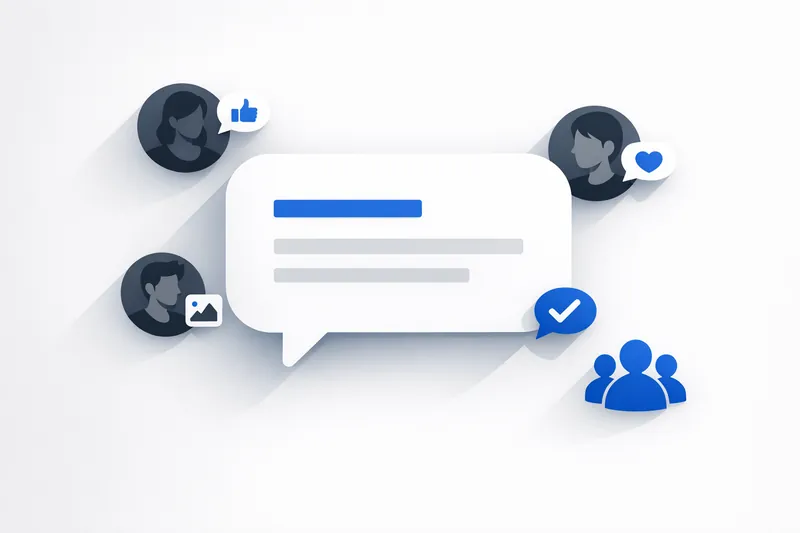 Animer une communauté Facebook engagée via les groupes et le community management Animer une communauté Facebook engagée via les groupes et le community management