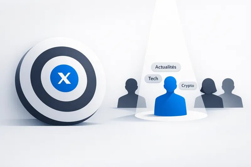 Faire grandir son compte X : positionnement clair et audience cible Faire grandir son compte X : positionnement clair et audience cible
