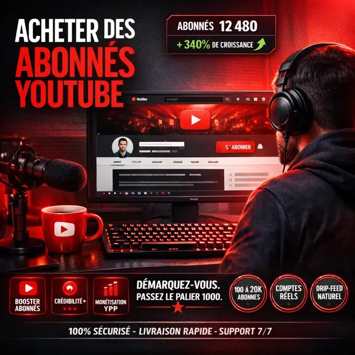 Le compteur d'abonnés YouTube, premier signal de crédibilité Acheter des abonnés YouTube pour booster la crédibilité de votre chaîne