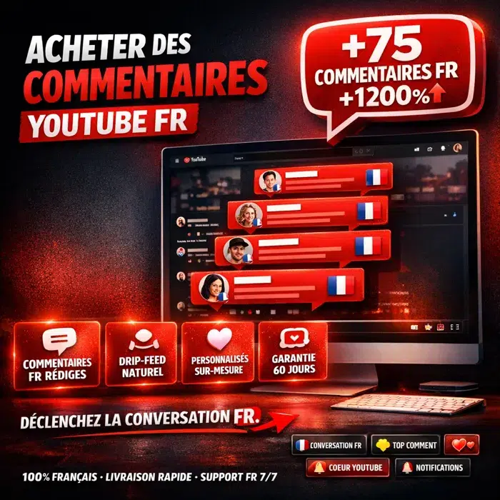 Le fil de discussion YouTube, premier marqueur d'une communauté active Acheter des commentaires YouTube pour activer la conversation et l'engagement
