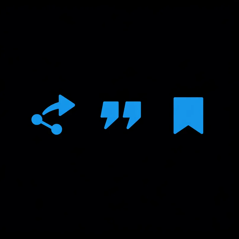 Difference retweet repost et quote tweet sur X (Twitter)