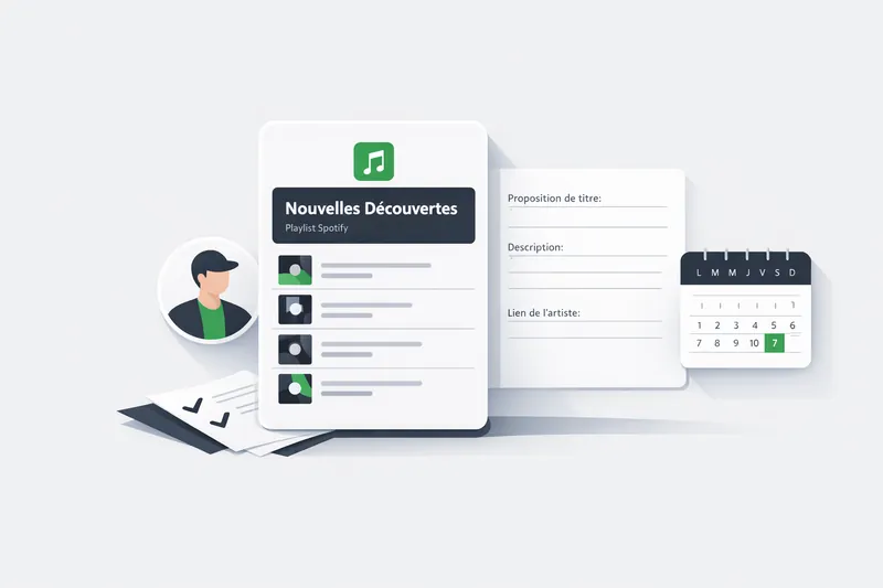 pitcher playlists éditoriales Spotify pitcher playlists éditoriales Spotify