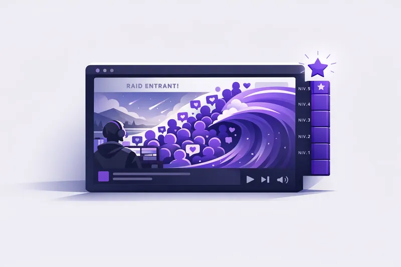 raids hype train Twitch communauté raids hype train Twitch communauté