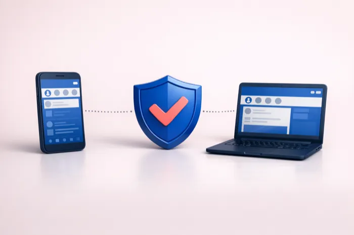 Comment changer mot de passe Facebook en 2026 1 Protection compte Facebook multi-appareils desktop et mobile